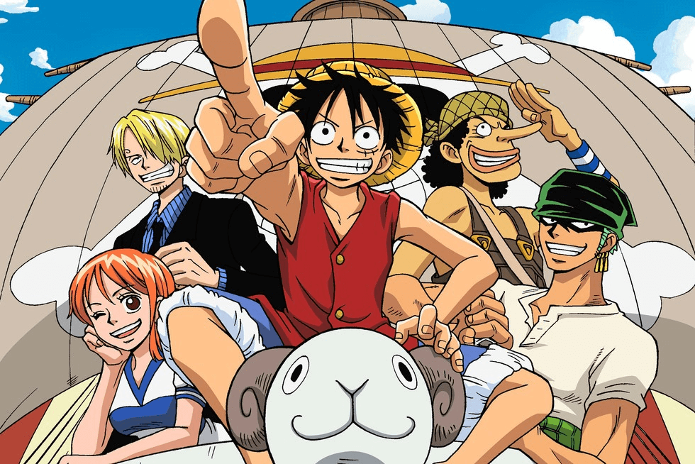 Luffy and the crew!